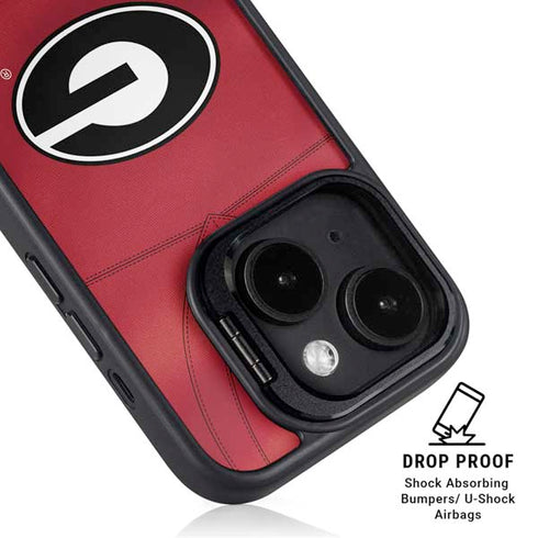 University of Georgia Red Jersey iPhone 14 Kickstand Case